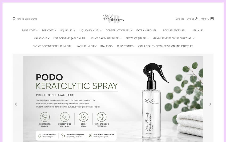Viola Beauty online mağaza